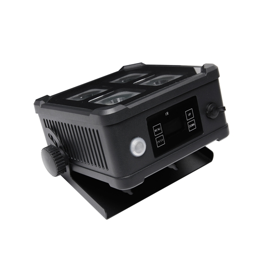 Waterproof IP Mini 4x20W rgbwa uv 6in1 Battery Powered UP Light DMX Wireless Wifi App Remote Control LED Uplight